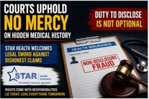 Courts Reinforce Policyholders’ Duty to Disclose Medical History in Star Health Cases