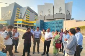 Telangana Journalists Visit Sabarmati High-Speed Rail Multimodal Hub
