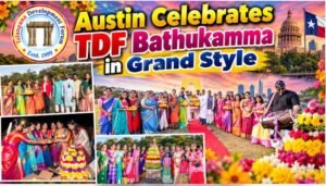 Austin Celebrates TDF Bathukamma in Grand Style