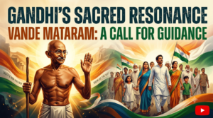 Vande Mataram, the sacred resonance of Gandhi