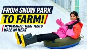From Snow Park to Farm: Hyderabad Teen Tests Cold-Climate Crops